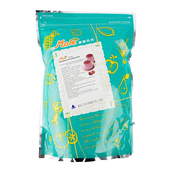 Bột Flan Dâu Pudding Maulin Đài Loan