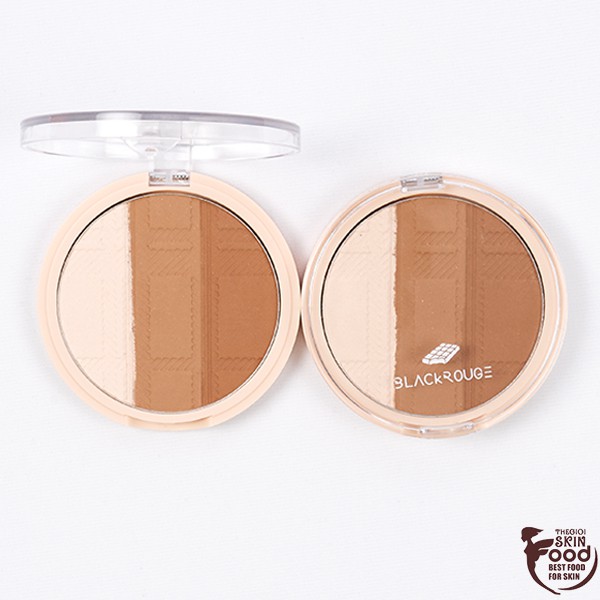Phấn Highlight Và Tạo Khối Black Rouge Up And Down Triple Shading