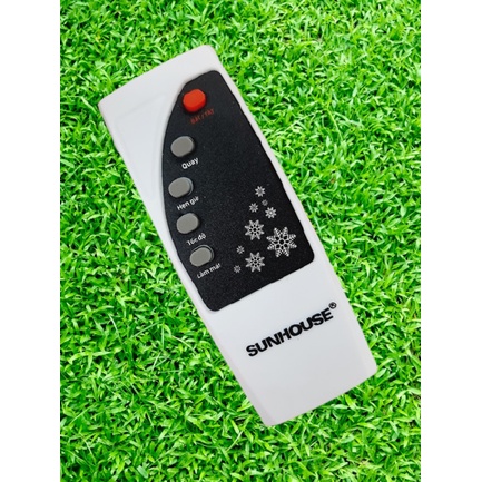 Remote Điều khiển từ xa quạt điều hòa Sunhouse SHD7746- Hàng chính hãng -Mới 100% Tặng Pin