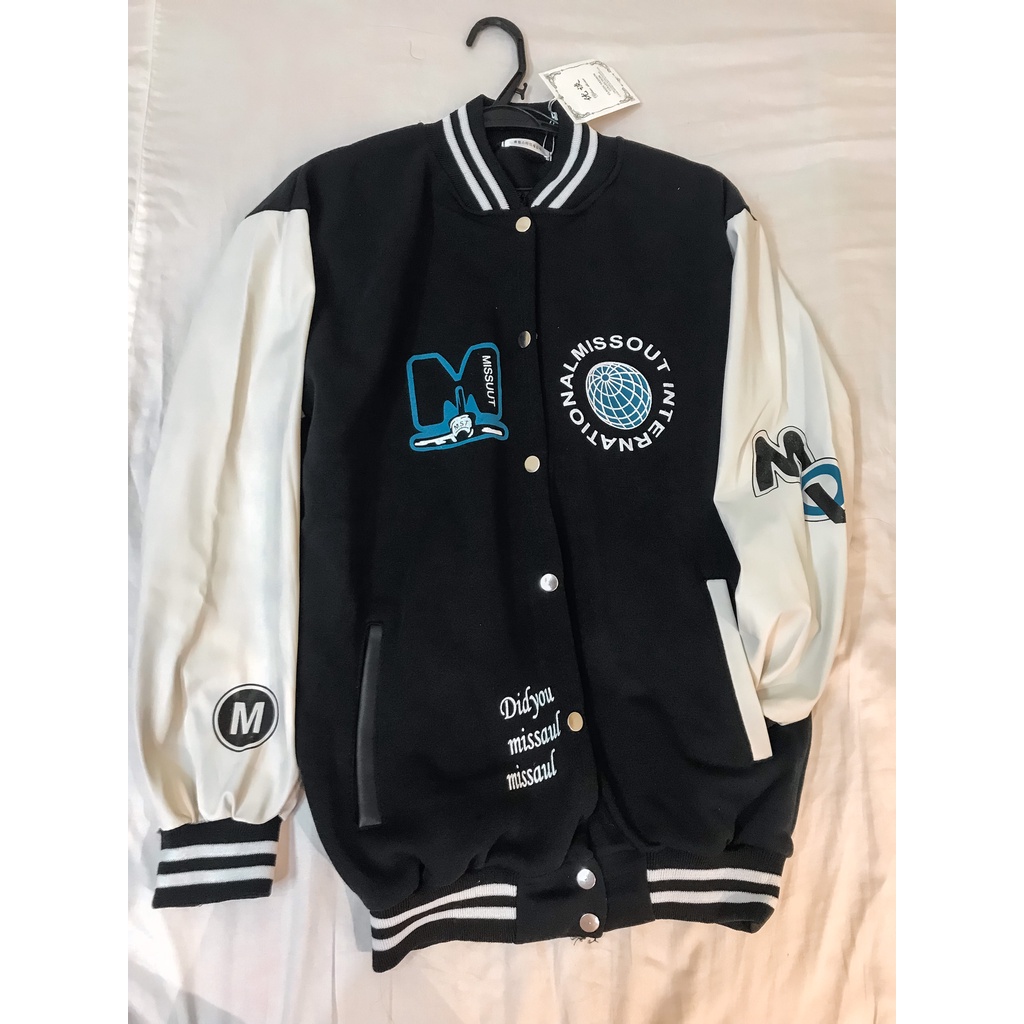 Áo Khoác Nam Nữ Tay Da Chất Siêu Đẹp, Mặc Thu Đông | BigBuy360 - bigbuy360.vn