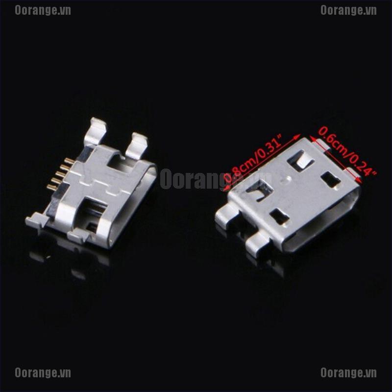 Bộ 10 Đầu Nối Type B Micro USB 5 Pin | BigBuy360 - bigbuy360.vn