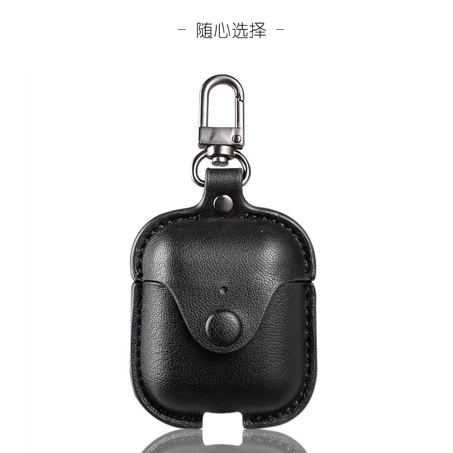 Case Airpods Túi Da Đen/Nâu cho AirPods Pro - airpod case