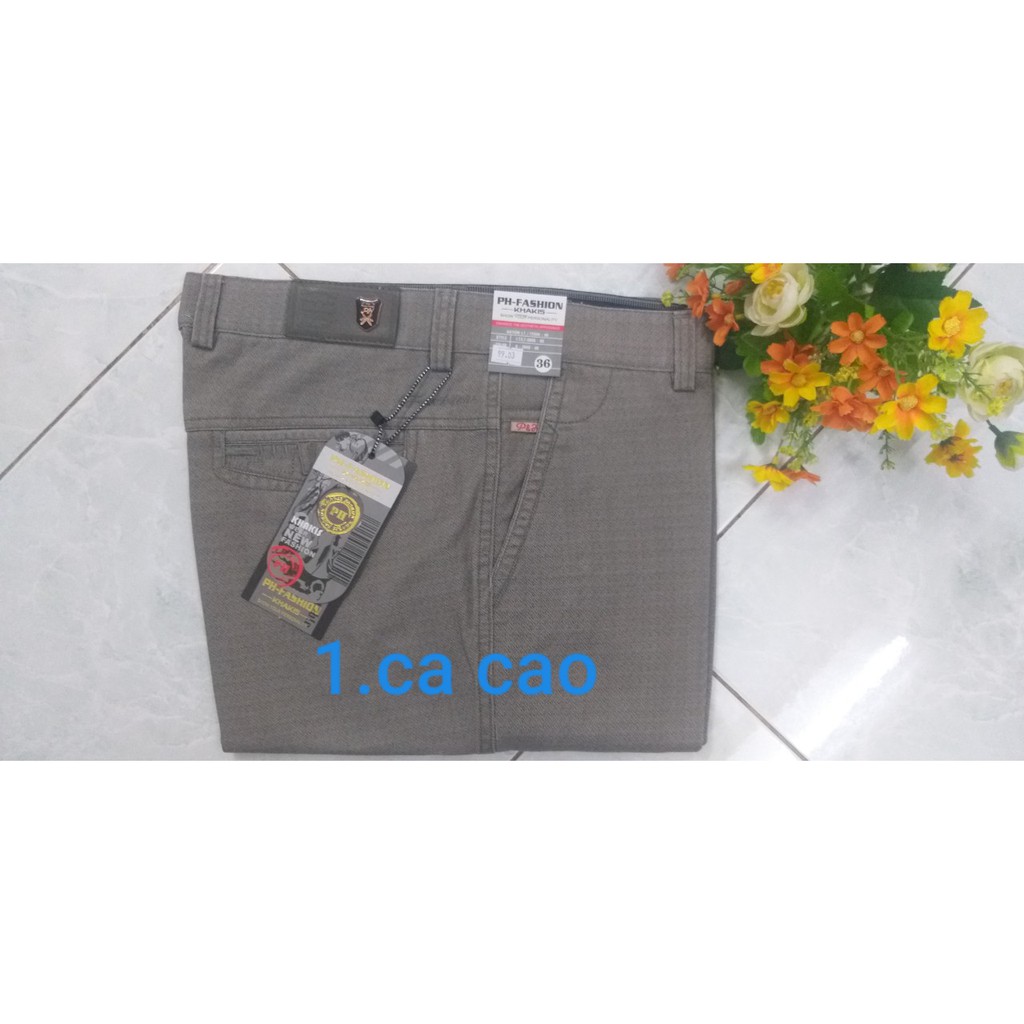 Quần kaki trung niên bigsize cao cấp kk99