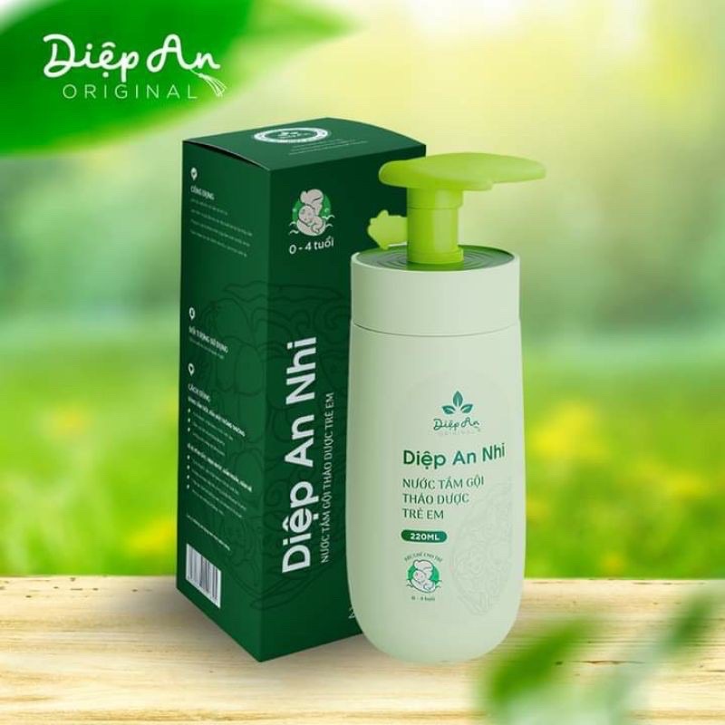Sữa tắm gội thảo dược DIỆP AN NHI