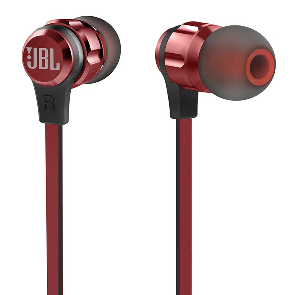 Tai Nghe Nhét Tai Jbl T180A Có Micro Jack 3.5mm Âm Thanh Stereo Sống Động