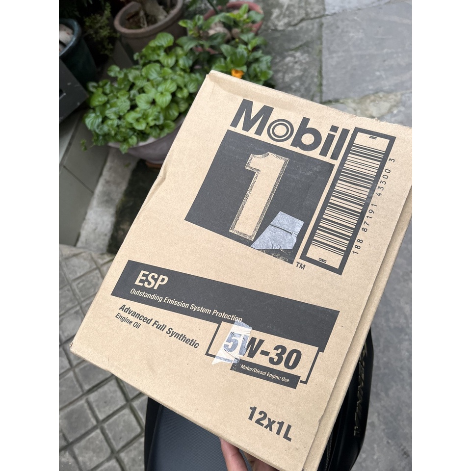 Dầu nhớt Tổng hợp Mobil 1 ESP New European Formula 5w30 1L Xe tay ga và oto