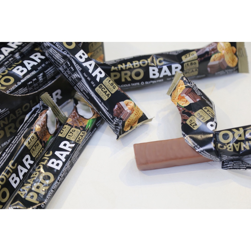 THANH BÁNH ANABOLIC PRO BAR - Bữa ăn phụ đầy dinh dưỡng - Cao cấp nhất hiện nay