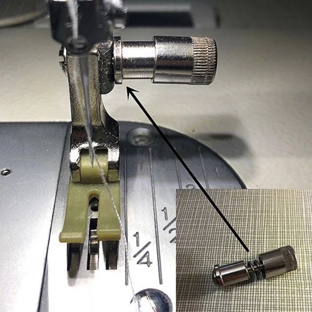 Ốc tháo lắp chân vịt tiện lợi sử dụng cho máy may công nghiệp