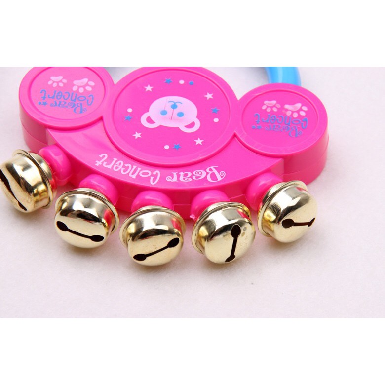 Đồ chơi xúc xắc/lục lạc cầm tay 5 chuông cho bé