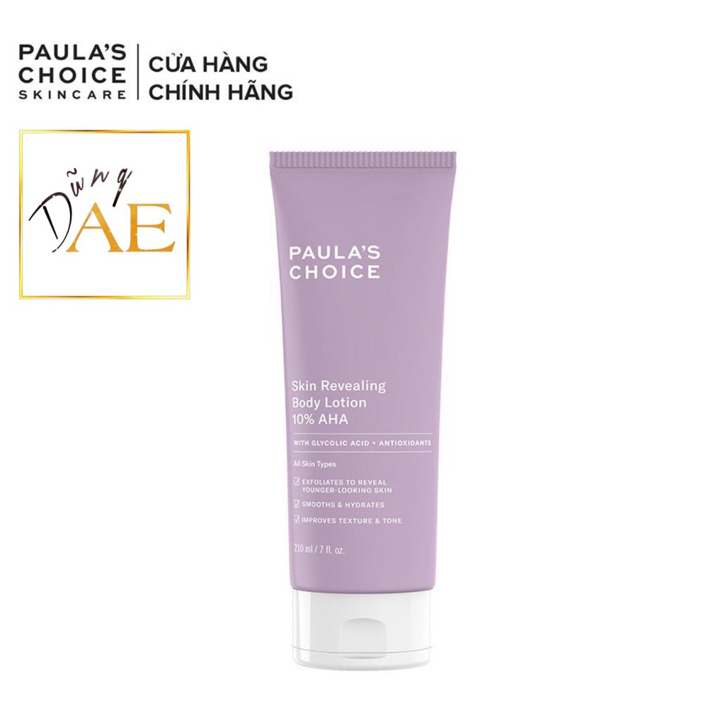 Paula's Choice 10% AHA Skin Revealing Body Lotion - Kem dưỡng Body Paula's Choice AHA 10% làm sáng và đều màu da 5900