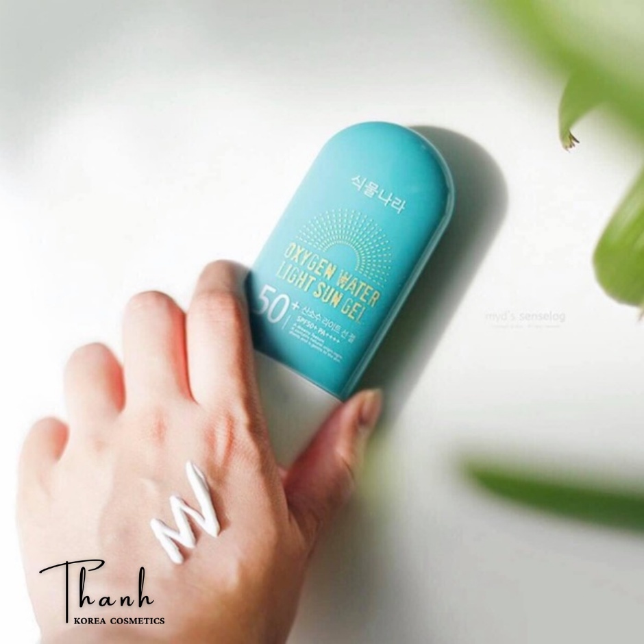 Kem Chống Nắng Oxygen Water Light Sun Gel 60ml Hàn Quốc Kiềm Dầu, Cấp Ẩm, Chỉ Số Chống Nắng SPF 50+ PA++++