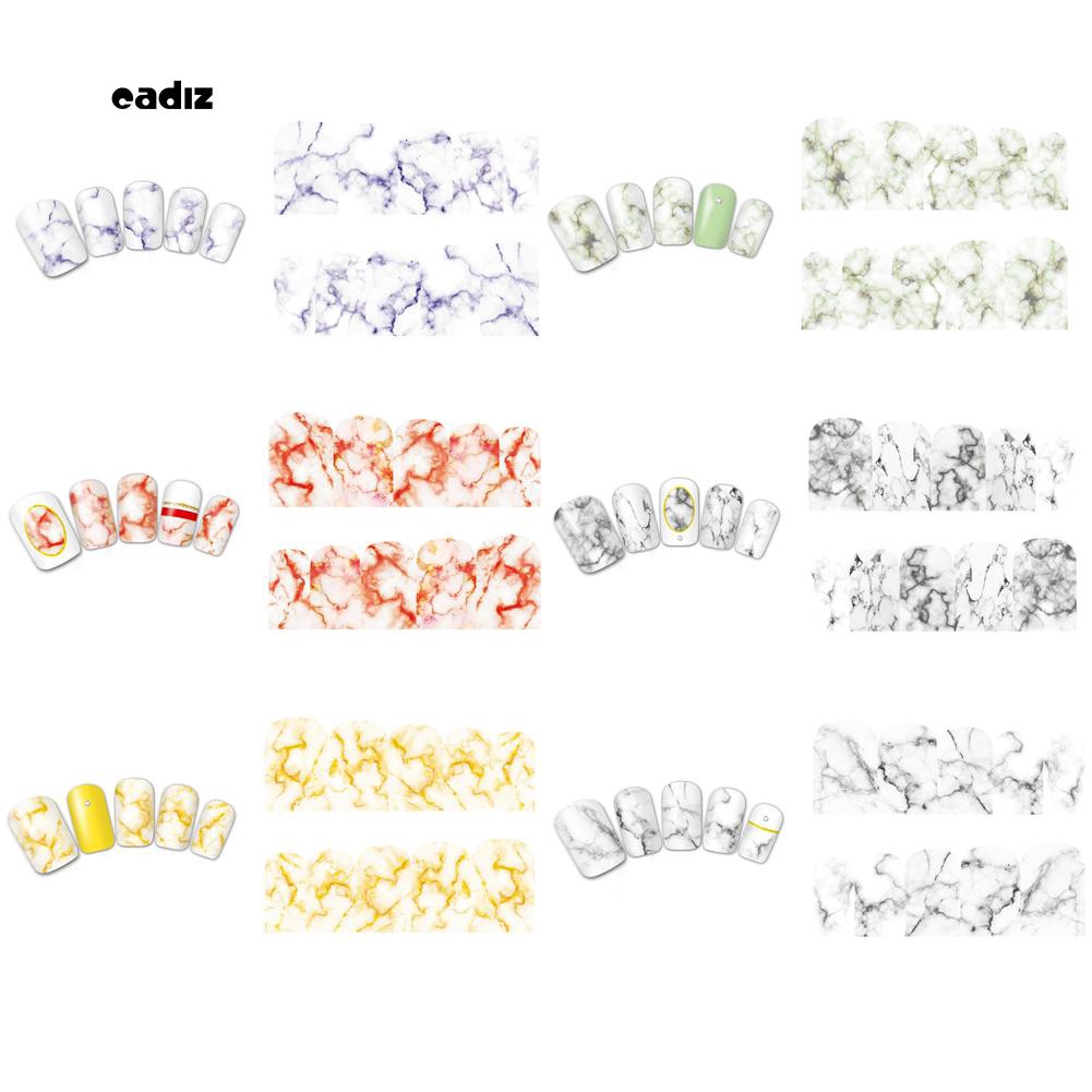 [Hàng mới về] Nhãn dán trang trí móng tay nhiều màu hợp thời trang