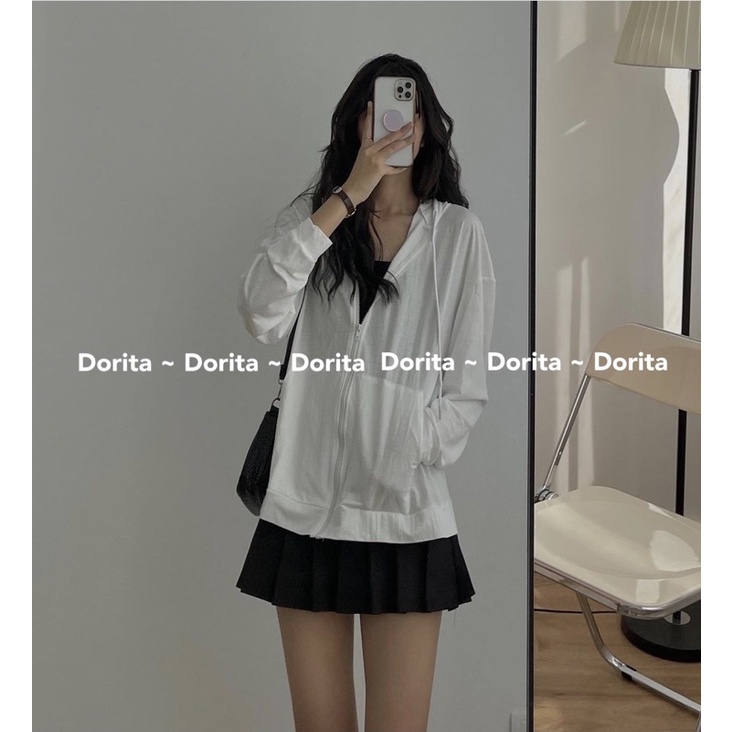 [Ảnh thật/Video] Áo khoác hoodie BEANS thun lạnh, Áo khoác hoodie Dorita - Dorita Boutique