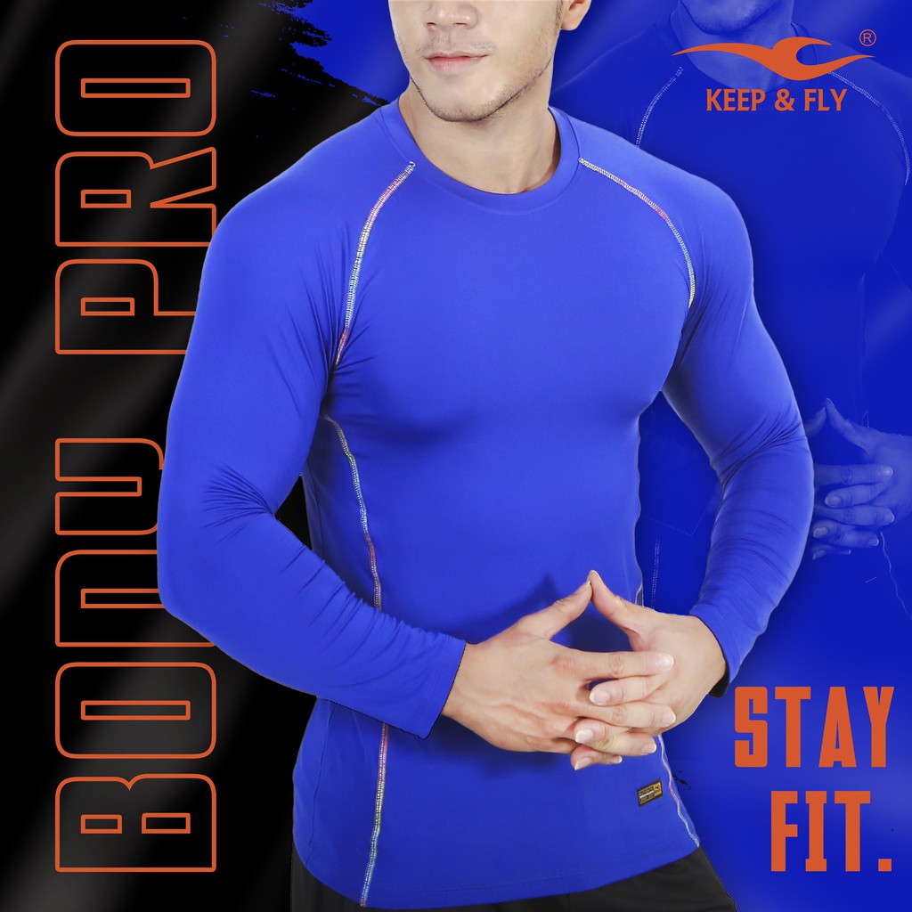 Áo Lót Body Pro Thể Thao Giữ Nhiệt Chống Nắng Chính Hãng Keep&Fly [ SP65 ]