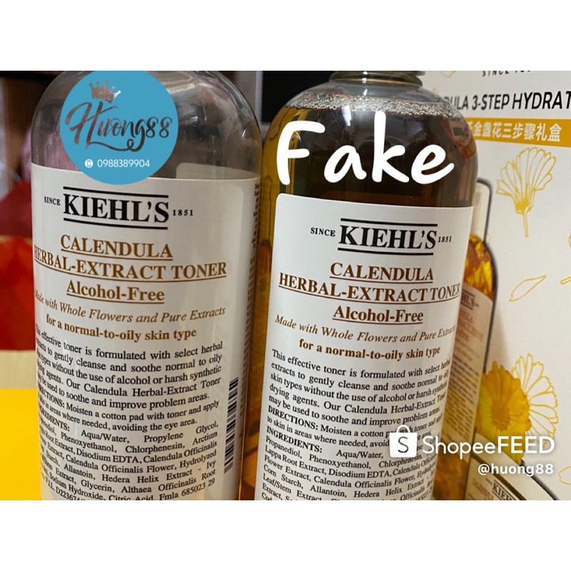 Toner hoa cúc Kiehl's Calendula 250/500ml | BigBuy360 - bigbuy360.vn