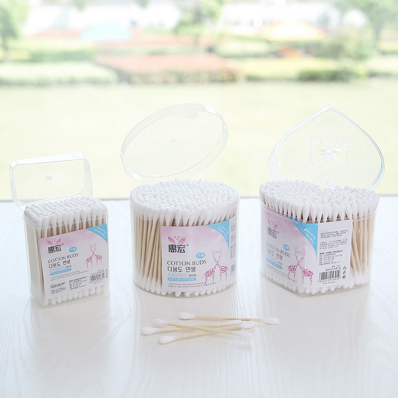 BÔNG TAI CÁN GỖ CAO CẤP LỌ TRÒN NHẬP KHẨU HÀN QUỐC