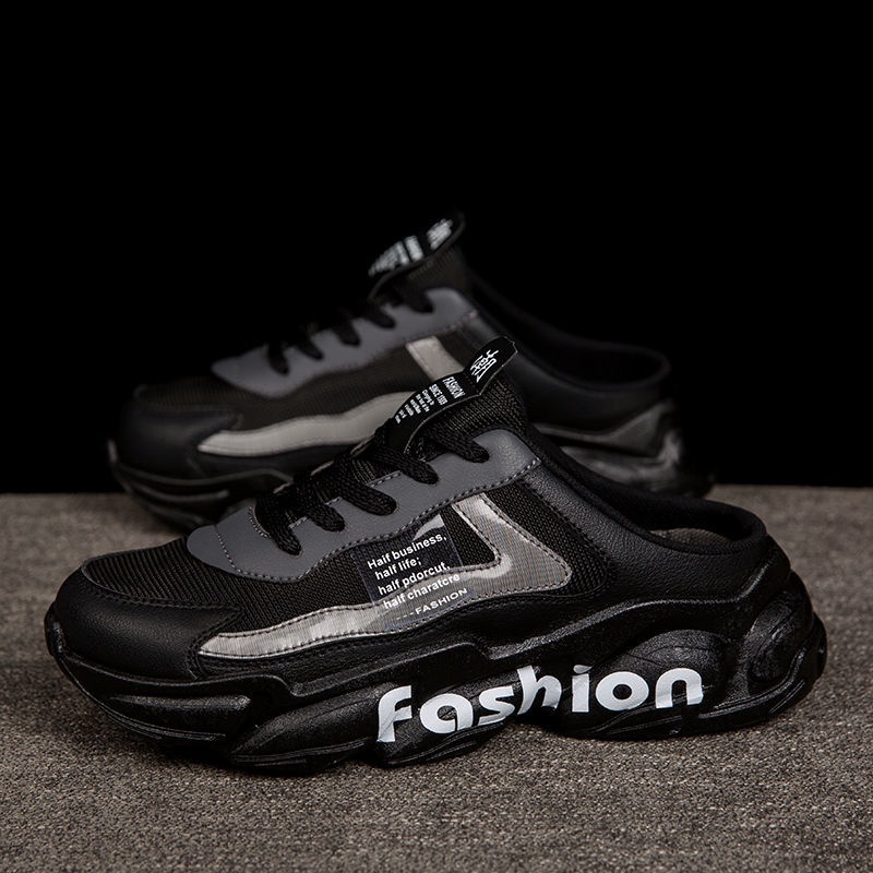 Giày Thể Thao Phối Lưới Thoáng Khí Chống Trượt Thời Trang Mùa Hè 2022 Cho Nam