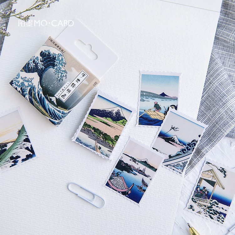 Hộp 45 sticker trang trí planner scrapbook