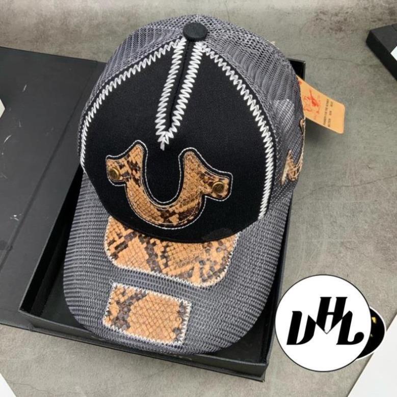 Mũ Lưỡi Trai TRUE RELIGION Khoá Da Full Tem Cao Cấp , Form Chuẩn Nam Nữ