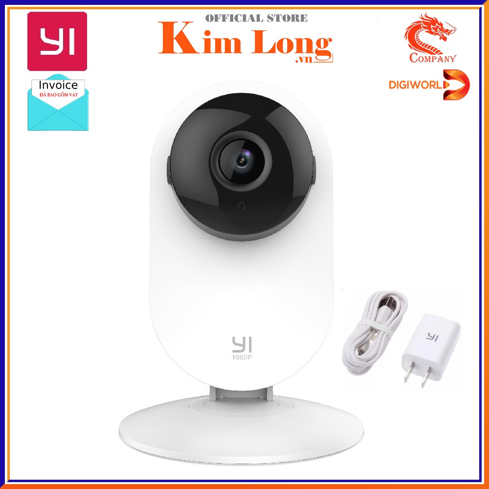 Camera quan sát Yi Home 1080P -EU Y20 Bản Quốc Tế - Chính hãng Digiworld - Bảo hành 12 tháng