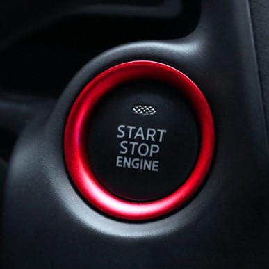 Nắp nút nhấn khởi động động cơ xe bằng nhôm cho Mazda 3 Axela CX-3 CX-4 CX-5