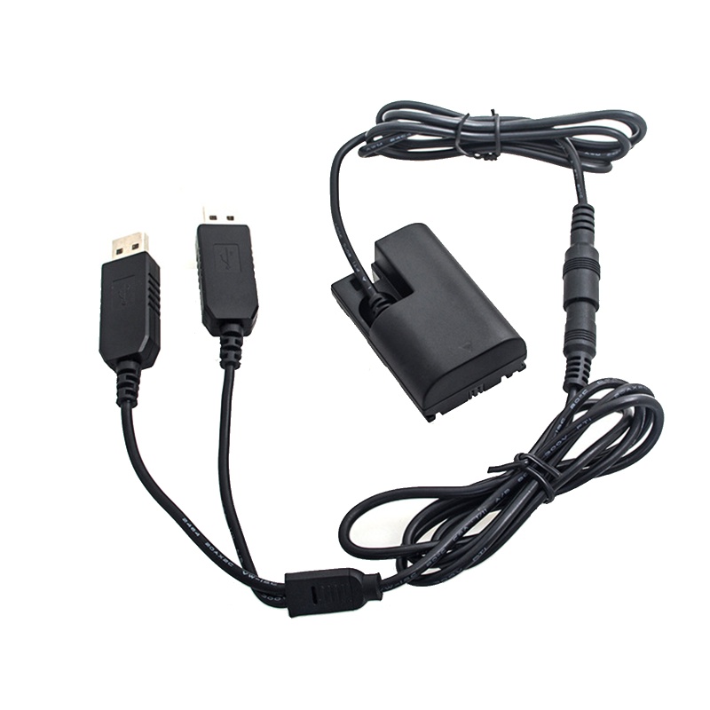 Dây Cáp USB Kép DR-E6 Ổn Định Pin Tiên Tiến LP-E6 Cho 5D2