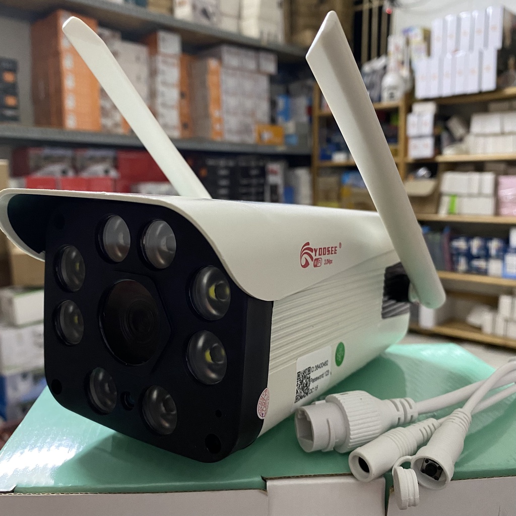 CAMERA YOOSEE NGOÀI TRỜI 8/36 LED CHỐNG TRỘM CHÔNG NƯỚC HD1080 TẶNG THẺ 32G