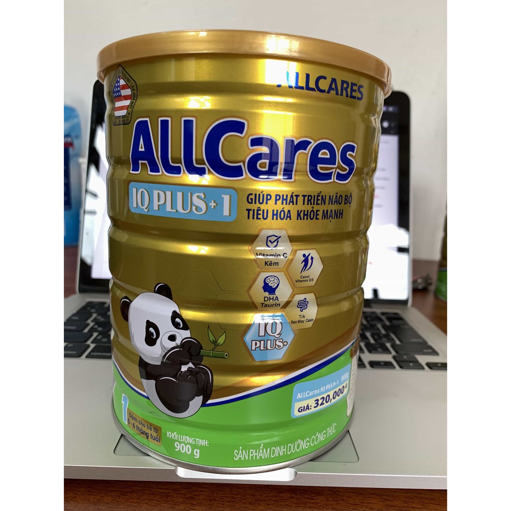 Sữa ALLCARES IQ PLUS+ 1 lon 900g