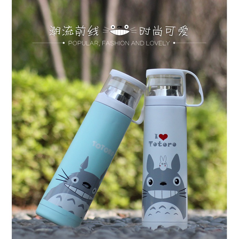 BÌNH GIỮ NHIỆT THÉP KHÔNG GỈ TOTORO 500ML