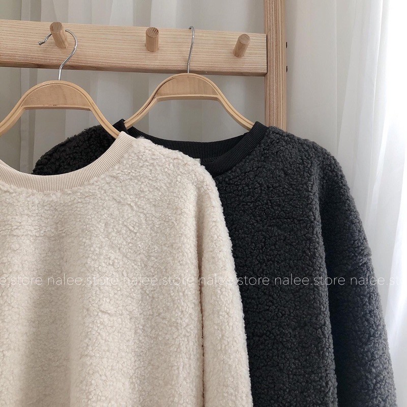 Áo lông cừu siêu ấm nhiều màu