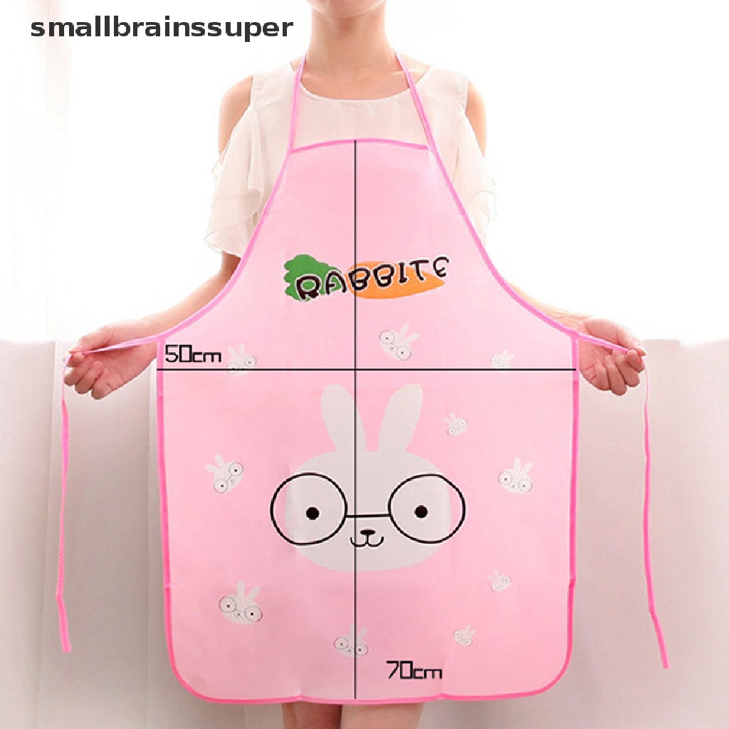 Tạp Dề Chống Thấm Nước In Họa Tiết Hoạt Hình Dễ Thương Dành Cho Nữ