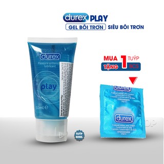 [Mua 1 Tặng 1] Mua Gel Durex Play 50ml + Tặng 1 Bcs. Dòng Gel Bôi Trơn Â.m Đ.ạ.o Tăng Độ Ẩm Giúp Cuộc Yêu Trọn Vẹn.