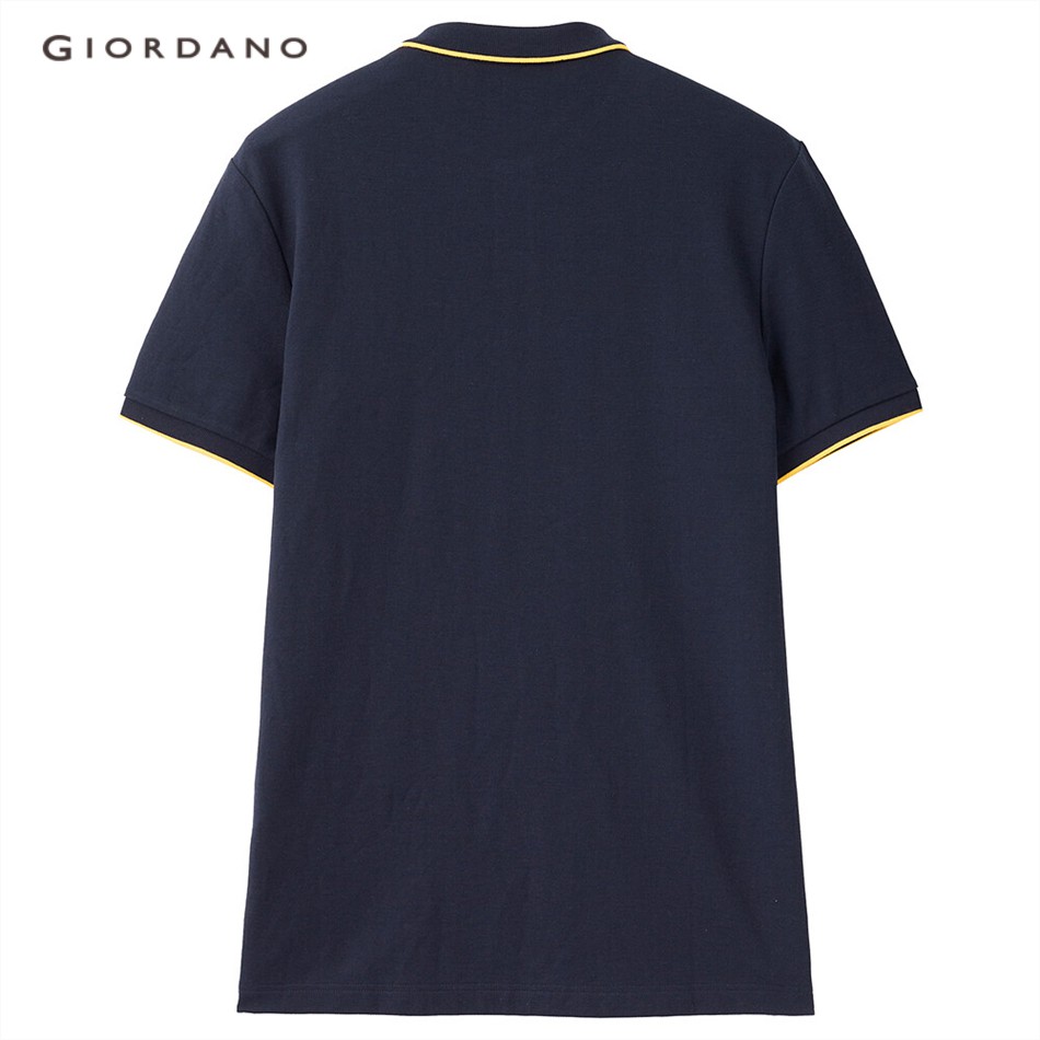 [ Mã 12FASHIONSALE1 giảm 10K đơn 50K ] Áo Thun Polo GIORDANO 01011425 Tay Ngắn Đơn Giản Thoải Mái Cho Nam | BigBuy360 - bigbuy360.vn