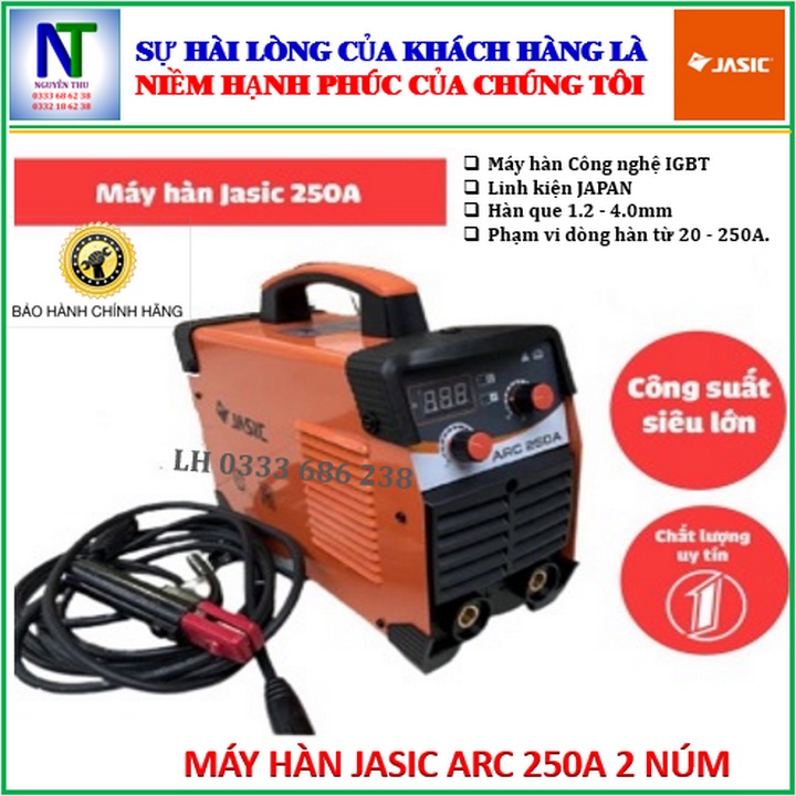 Máy hàn Jasic Arc 250A, chính hãng