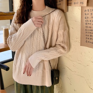 (SẴN ) Áo len giáng sinh nữ Áo len đỏ noel cổ tròn áo sweater thu đông Hàn Quốc