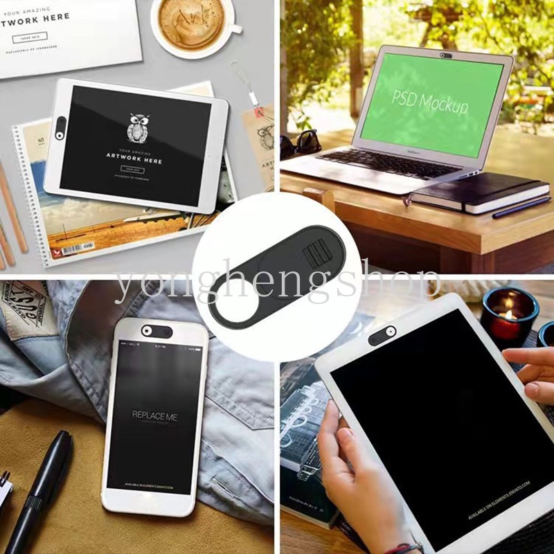 Nắp trượt bảo vệ tròng kính máy ảnh webcam / máy tính chống nhìn trộm an toàn tiện lợi