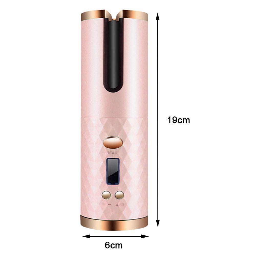 Máy Uốn Tóc Không Dây Sạc USB Bằng Sứ Cao Cấp