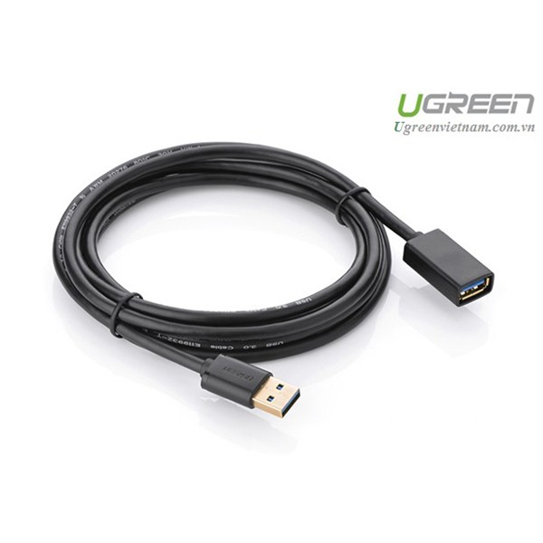 Cáp nối dài USB 3.0 dài 1,5m âm dương Ugreen 30126 chính hãng