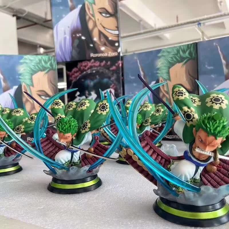Mô hình chibi nhân vật Zoro băng hải tặc mũ rơm