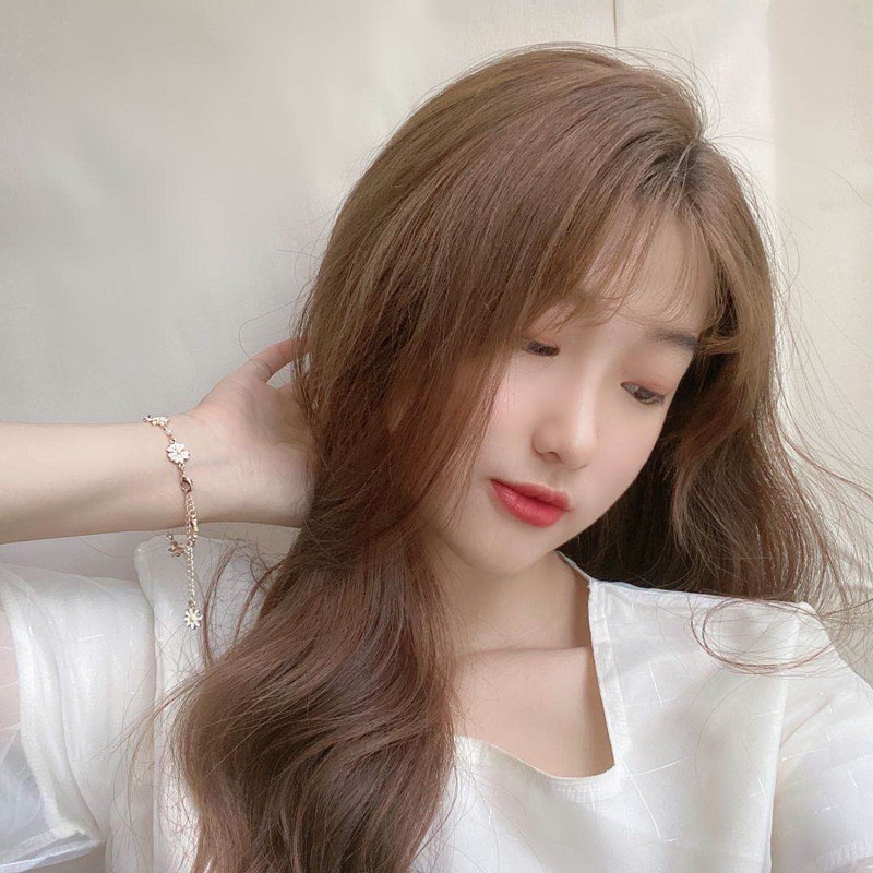 𝑭𝑹𝑬𝑬𝑺𝑯𝑰𝑷  Vòng tay Hợp Kim Hình Hoa Cúc Xinh Xắn Cho Nữ P33