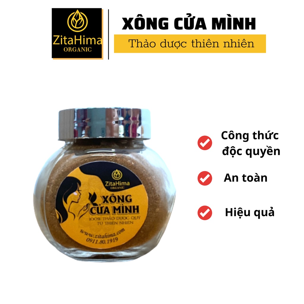 Thảo Dược Xông Vùng Kín ZitaHima Cho Bà Mẹ Sau Sanh Cao Cấp - 17Gram