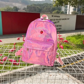 [ORDER] Balo da bóng nữ dâu siêu rẻ đẹp đựng vừa vở và giấy A4 đi học