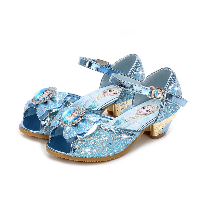 Giày cao gót Công Chúa Elsa cho Bé Gái 3 -12 Tuổi