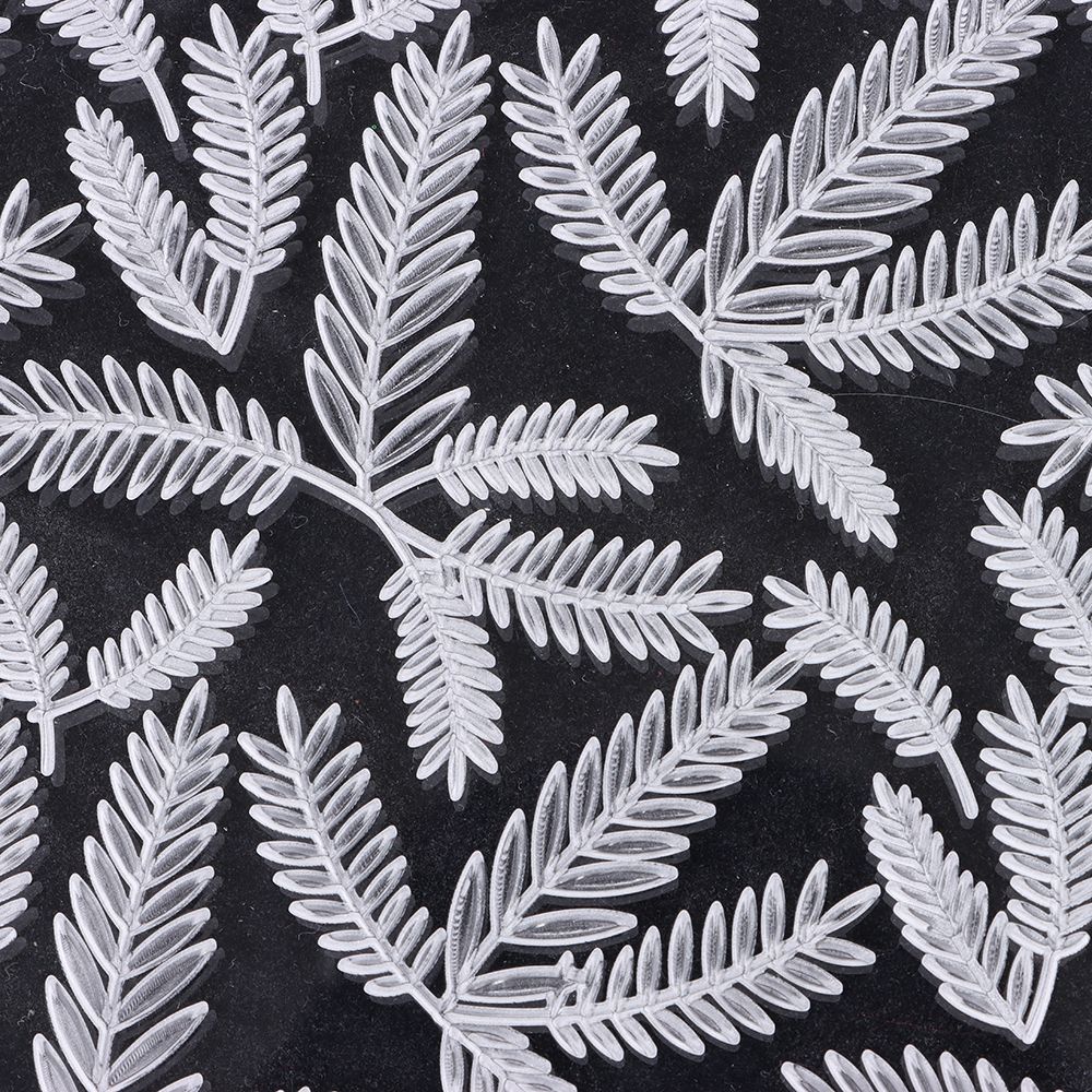 Khuôn làm bánh bằng acrylic dập nổi hình hoa lá độc đáo tiện dụng