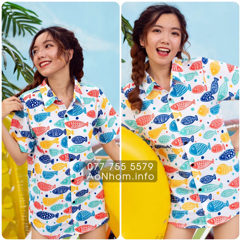 Bán Lẻ và Bán Nguyên Set (Đủ Bộ Áo và Quần) - Cá Mập, Cá Mập Xanh, Cá Mập San Hô, Baby Shark, Cá 7 Màu