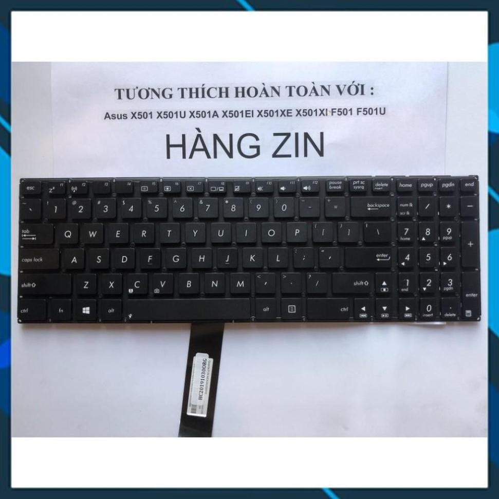 ⚡️[Loại xịn]  Bàn phím Laptop Asus X501 X550 X502 K550 A550 F501 Y582 S550 D552C Hàng Zin Bảo hành 12 Tháng Lỗi 1 đổi 1 | BigBuy360 - bigbuy360.vn
