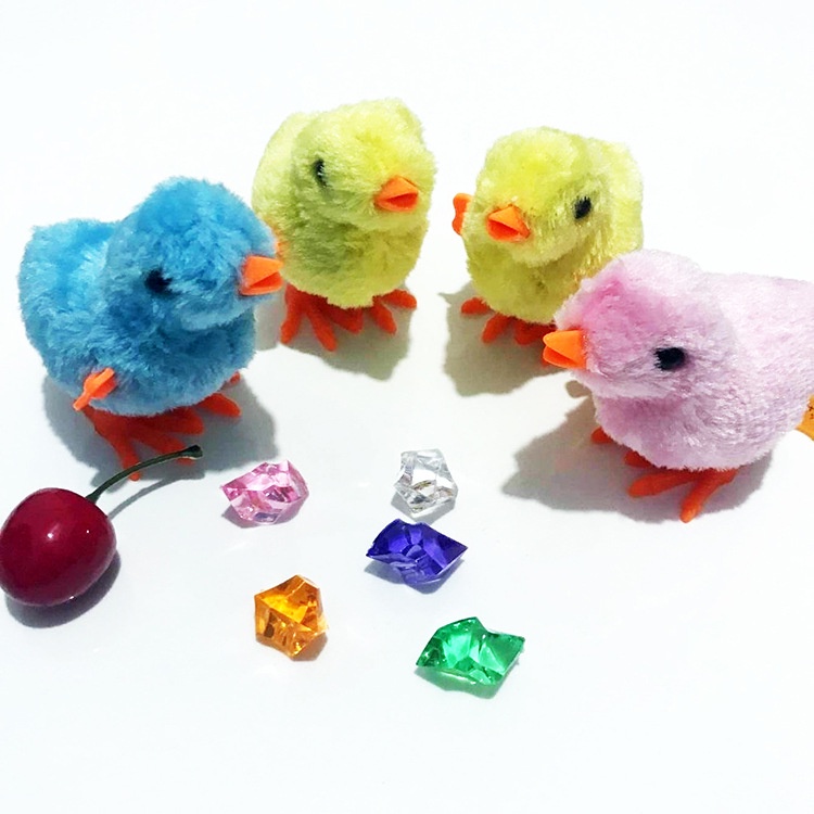 Gà con vặn cót biết chạy cho bé