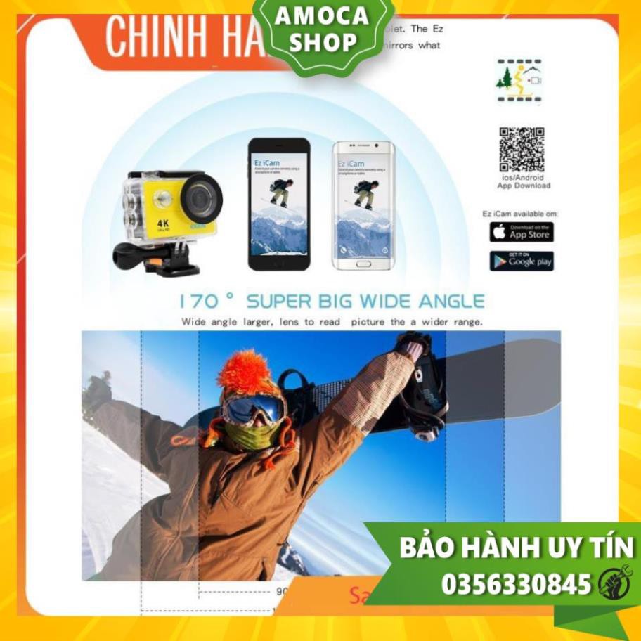 [ TRỢ SHIP] Camera Hành Trình 4K Ultra HD Wifi Kết Nối Với Điện Thoại Live Stream Eken H9R [ CÓ VIDEO] | BigBuy360 - bigbuy360.vn