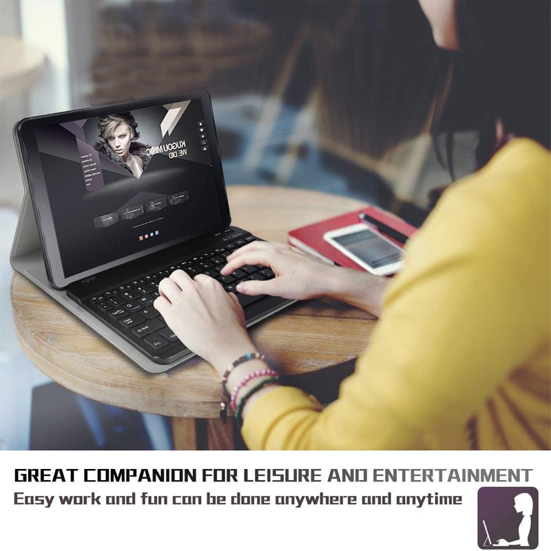 Bao Da Kèm Bàn Phím Bluetooth Cho Huawei Mediapad T10S T5 M5 M6 Matepad 10.4 Matepad Pro 10.8