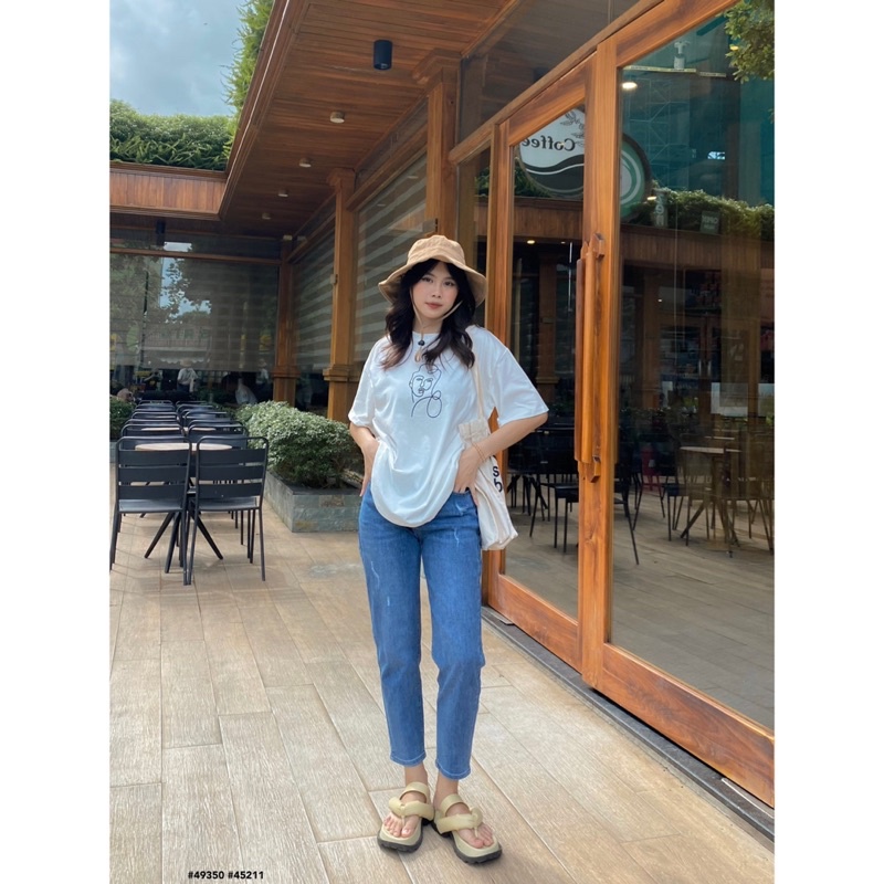 Áo thun 3031 - vẽ hình face